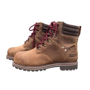 Kodiak Brown/Tan Leather Boots - NWT